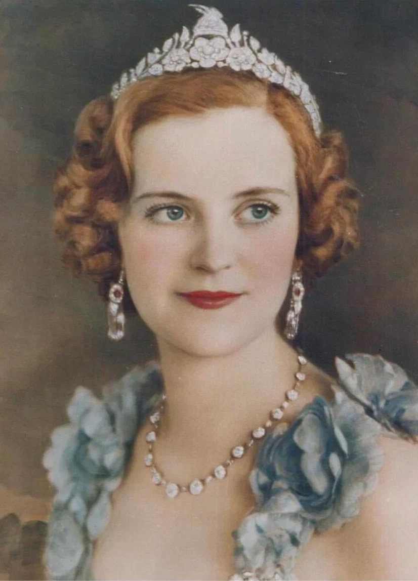 свадебный комплект для королевы 1938 год