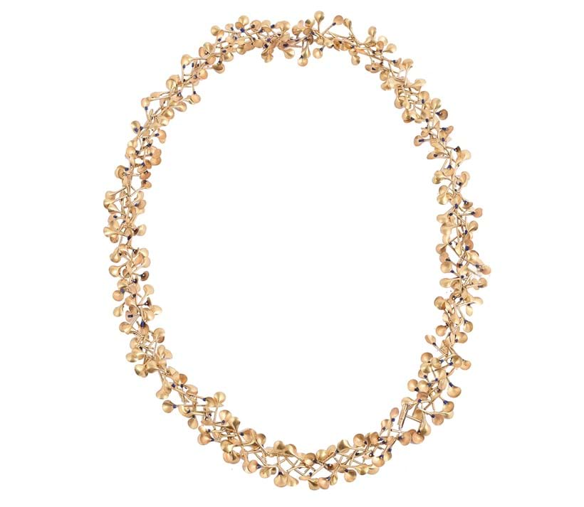 Внутреннее изображение - лот 375: Жаклин Райан, ожерелье из лазурита и золота, около 1998 г. |  Стандартное восточное время.  1500–2000 фунтов стерлингов (+ сборы)