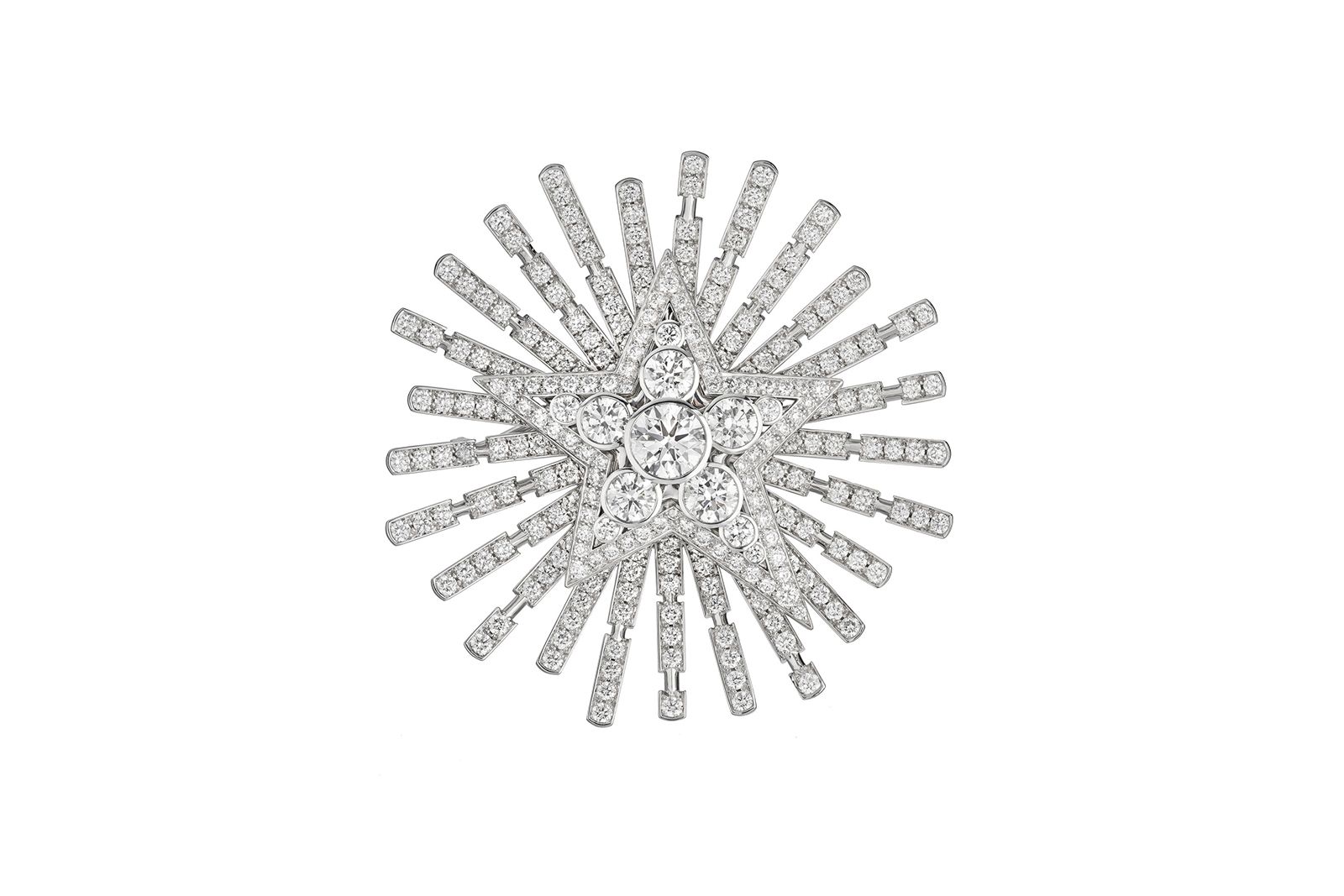 Брошь Chanel High Jewellery Comete с бриллиантами