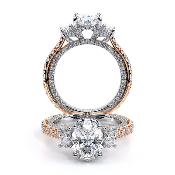 кольцо Verragio Couture с тремя камнями