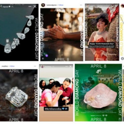 Первый Всемирный день алмазов вызвал всплеск глобальных поисковых запросов