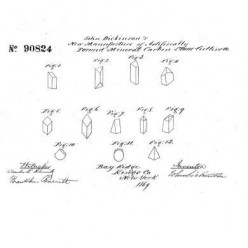 История. Патент 1869 года на «Новый способ производства искусственно созданного минерального углерода»