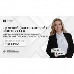 Целевой инструктаж и повышение квалификации ежедневно для сотрудников ломбарда по программе ПОД/ФТ/ЭД/ФРОМУ
