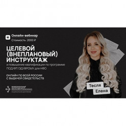 Целевой инструктаж и повышение квалификации ежедневно для сотрудников ломбарда по программе ПОД/ФТ/ЭД/ФРОМУ