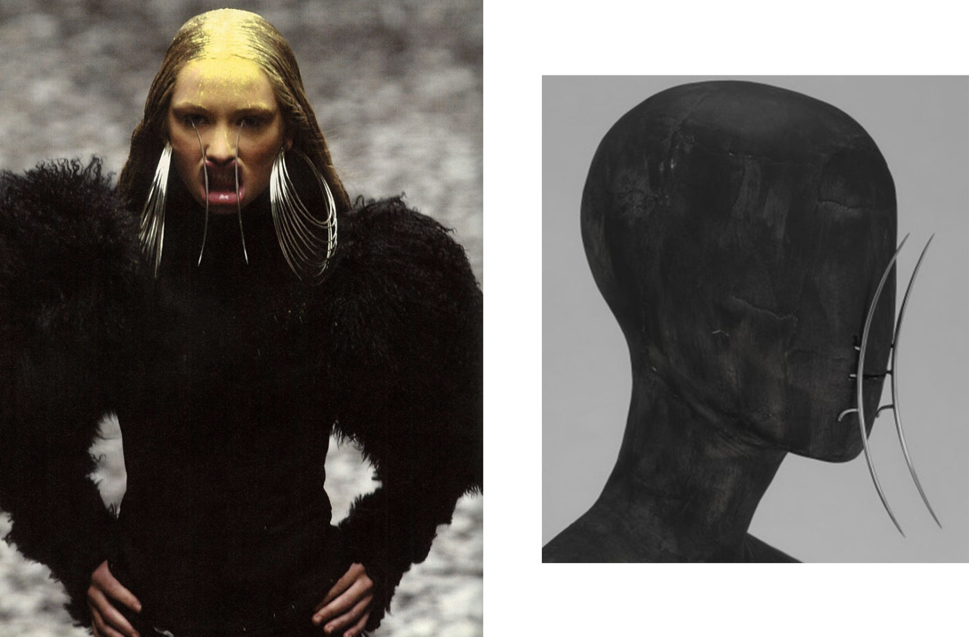 Silver Tusk Mouth-Piece, Alexander McQueen Fall/Winter 2000