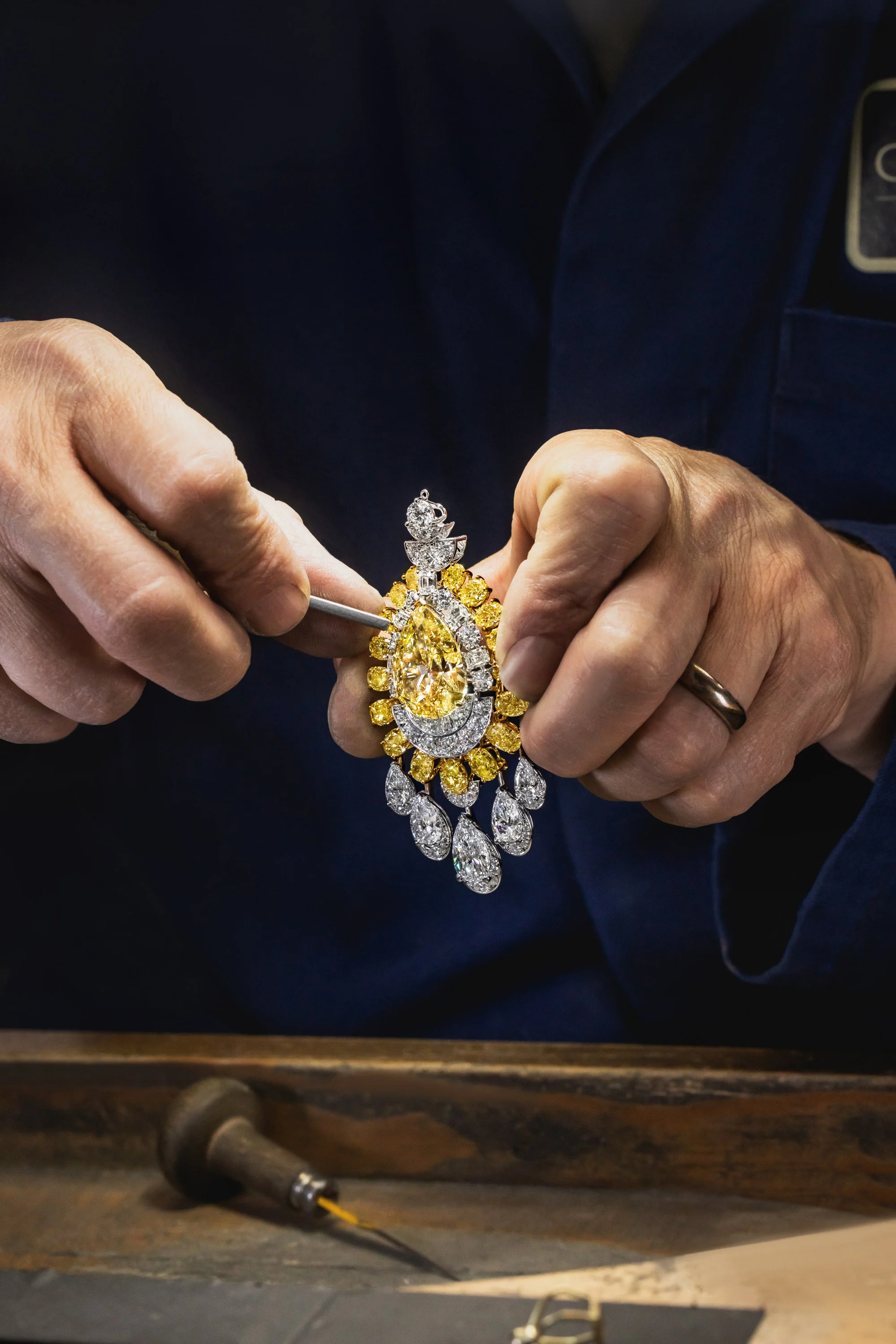 Британские ювелиры Graff особенно известны своими работами с желтыми бриллиантами.  Фото: раздаточный материал