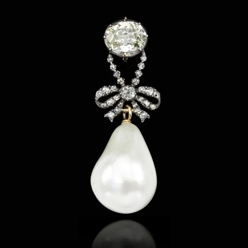 дорогие жемчужные ожерелья-кулон Мария-Антуанетта