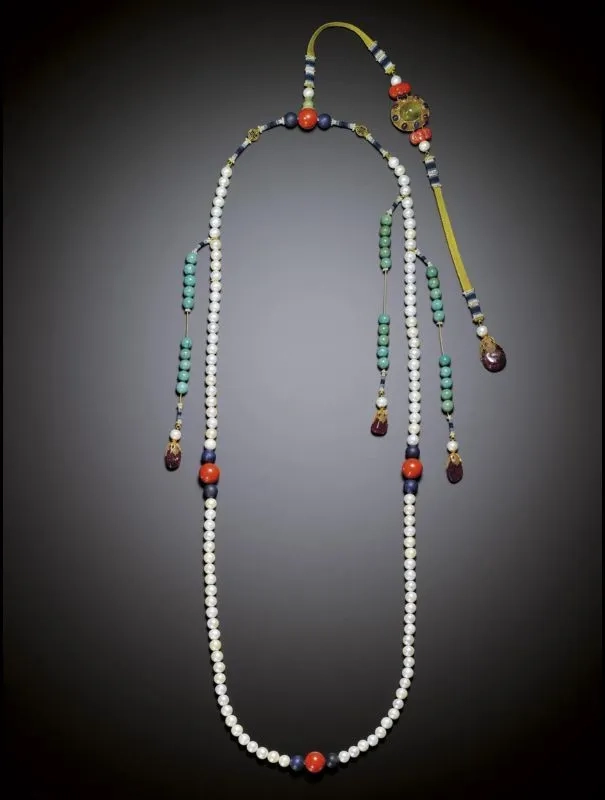 дорогие жемчужные ожерелья – династия Цин