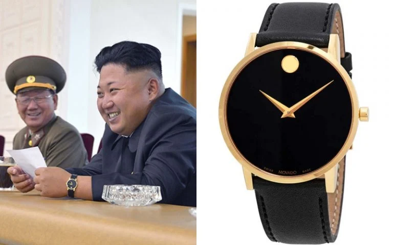 Лидер Северной Кореи Ким Чен Ын носит MOVADO