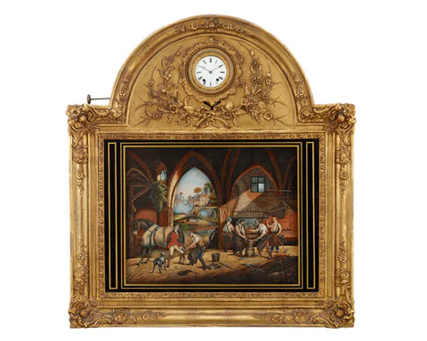 Французские музыкальные часы-автоматоны. Около 1880 г. М.С. Рау.