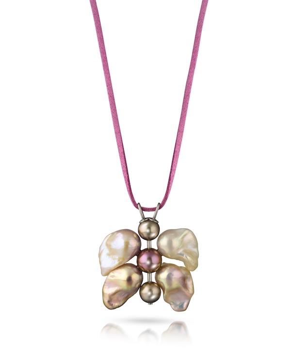Подвеска Cora Sheibani Butterfly Pearl