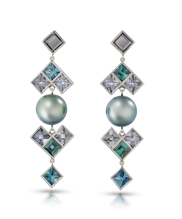 Серьги Cora Sheibani Renaissance Pearl
