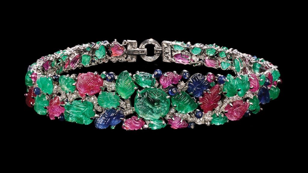Браслет Tutti frutti, который компания English Art Works изготовила для Cartier London, изображение