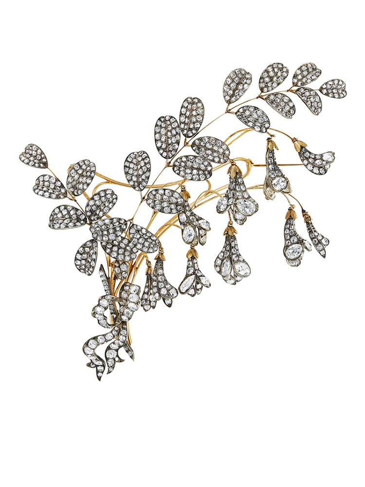 Брошь Mellerio с бриллиантами