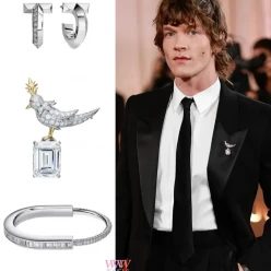 Лучшие ювелирные образы мужчин на церемонии вручения премии «Золотой глобус» 2026 года