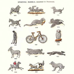 Из истории ювелирных украшений XIX века: миниатюрные забавы