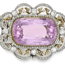 Бриллиантовая огранка в украшениях Belle Époque