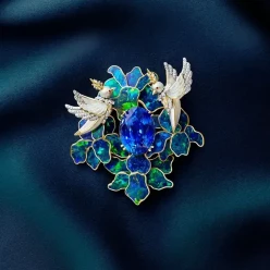 На Неделе высокой моды в Париже 2026 года Tiffany & Co. явила коллекцию Blue Book 2026 — синтез цветочного очарования Hidden Garden и легендарной птицы
