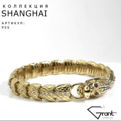 Ювелирный завод «ГРАНТ» объявляет скидку: -25% на императорские браслеты из коллекции «Shanghai»*