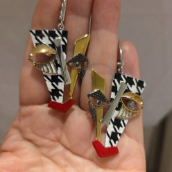 Серьги «Лица Пикассо» от PERASKEVA: Искусство, которое можно носить!