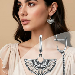 Серьги «Юбочки» от «Красная Пресня» . Красиво. Живо. По-настоящему!