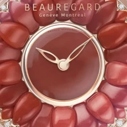 Beauregard представляет часы Lili Bouton с циферблатом из редкого красного коралла