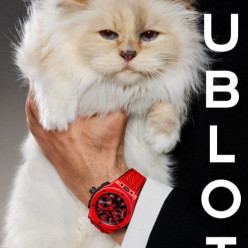 Самая гламурная кошка в мире стала лицом рекламной кампании Hublot
