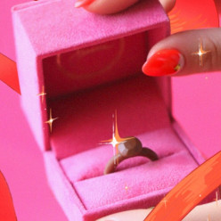 «Шоколадное обручальное кольцо» Джессики Флинн  перевернет традиции с ног на голову